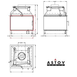 Топка Астов (Astov) П4С 800